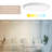 East Grove Home Round Collection LED 21W 11in Round Flush Mount Ceiling Light 2,050 Lumens Bright with 5-CCT Color Temperature Selectability 2700-3000-3500-4000-5000K in White-127418259-127418256-127418316