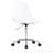 Acrylic Rolling Armless Vanity Swivel Height Adjustable Clear Desk Chair for Home Office With Wheels-545504364-561603683