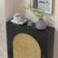 Console rectangulaire en bois manufacturé noir-1119056909-1119056905-1119056907-1119057014