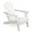 Ergonomically designed resin folding Adirondack chair-328065392
