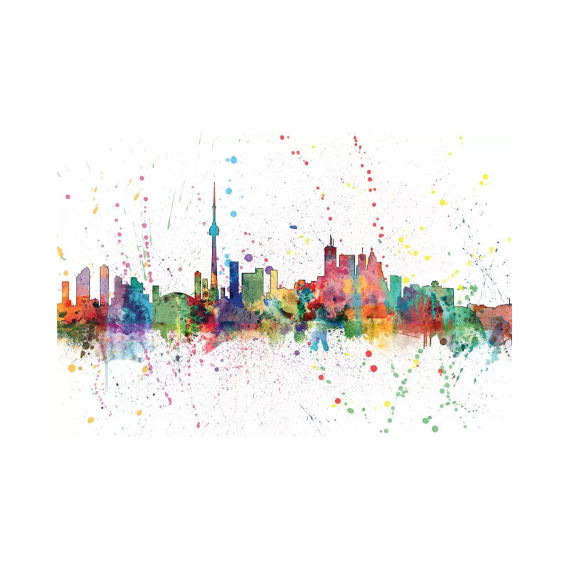 Toronto, Canada by Michael Tompsett - 1 Piece Wall Art on Canvas, 30.48 cm H x 45.72 cm W, Wrapped Canvas
