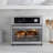 West Bend XL Air Fryer Oven with 24 Presets​, in Stainless Steel