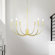 Roxsanne 6 - Light Candle Style Classic Modern Dimmable Chandelier