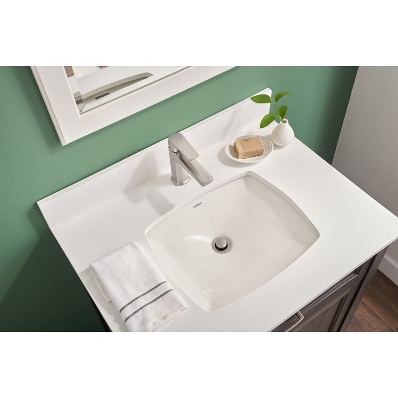 Tribune Single Handle Bathroom Faucet, Brushed Nickel