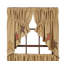 Rideaux de cuisine Applique Star Prairie