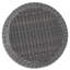 Table d'appoint 14,00 "en gris, structure en fer, table d'extérieur, configuration innovante