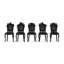 Smoke Leather Dining Chair