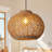 Coastal-Style Rattan Pendant Light for Dining Room-1852047442
