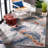 Souder Performance Floral Indoor/Outdoor Area Rug-1407615215