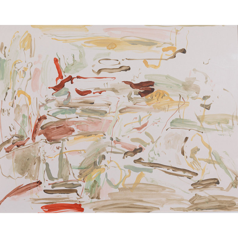 Lazy Beach - Peinture sur toile avec cadre flottant, H 24 po x l 36 po