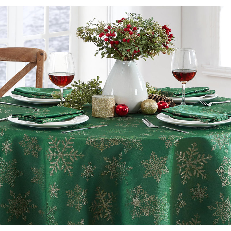 Nappe de Noël en tissu Fancy