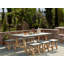 Benjamina 7 - Person Patio Dining Set Table,