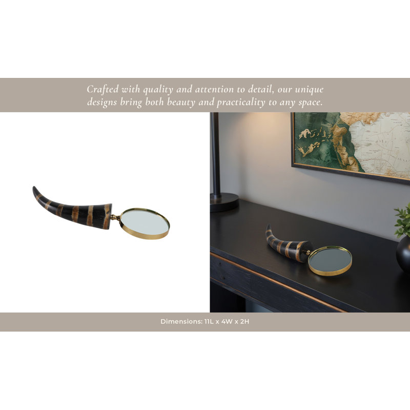 11" Curran Horn Magnifying Glass