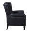 Donaldson 78cm Wide Faux Leather Wingback/Recliner Chair-2017588663