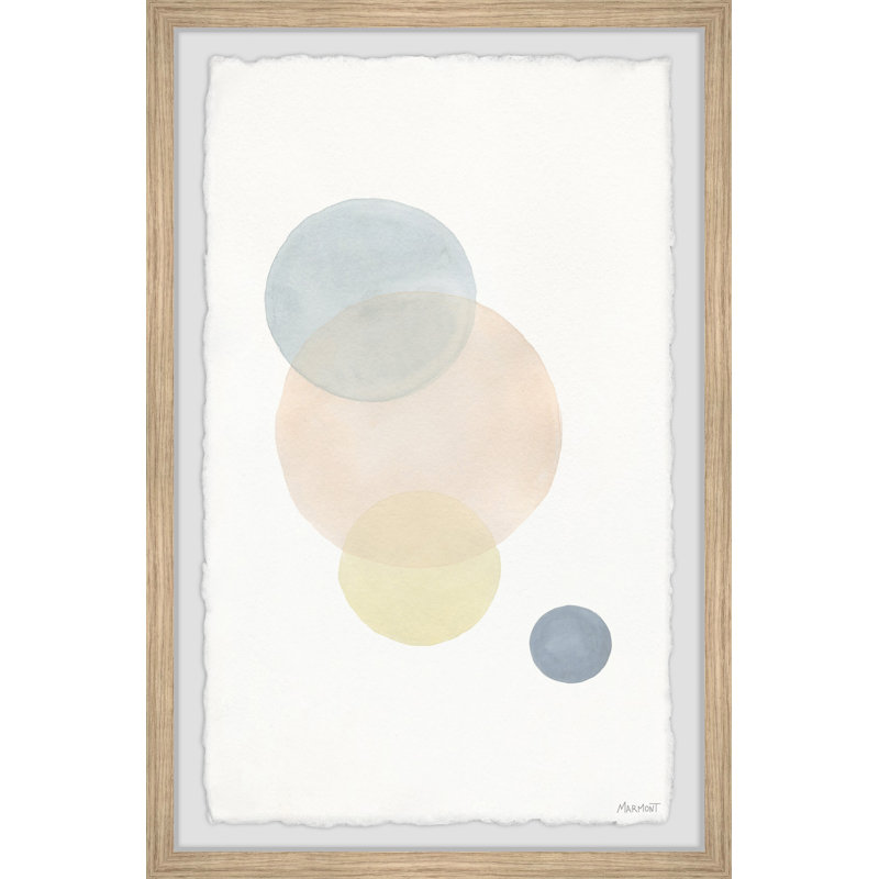 Family Of Four - Single Picture Frame Painting, 61cm H x 41cm W x 3.81cm D