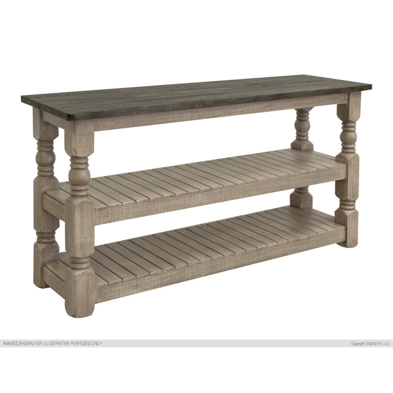 Syd 61.5'' Solid Wood Console Table