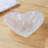 Novica Handmade White Heart Marble Catchall