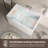 43" Freestanding Tub Acrylic Freestanding Soaking Bathtub
