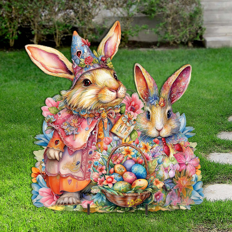 Enseigne de Pâques «Sweet Couple», par Debrekht