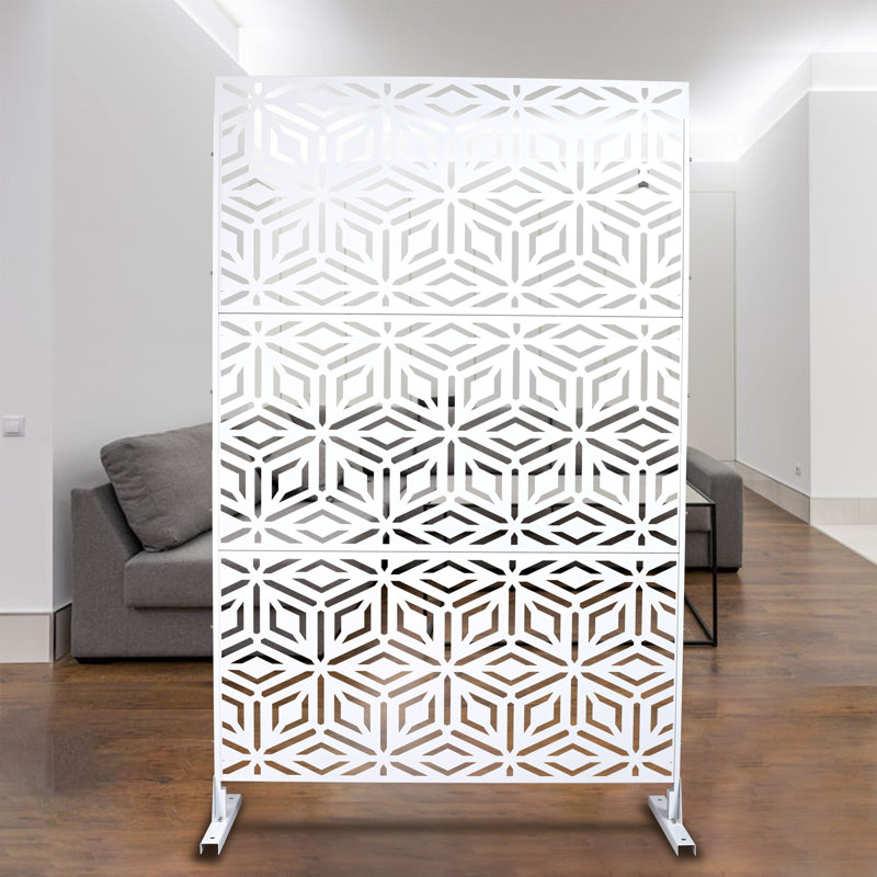 Écran d'intimité extérieur et intérieur, Blanc