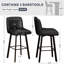 Tabouret de bar pivotant à hauteur de comptoir 30 po pour îlot de cuisine-120797433-117276404-117276406