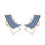 Chaise longue pliante Populus