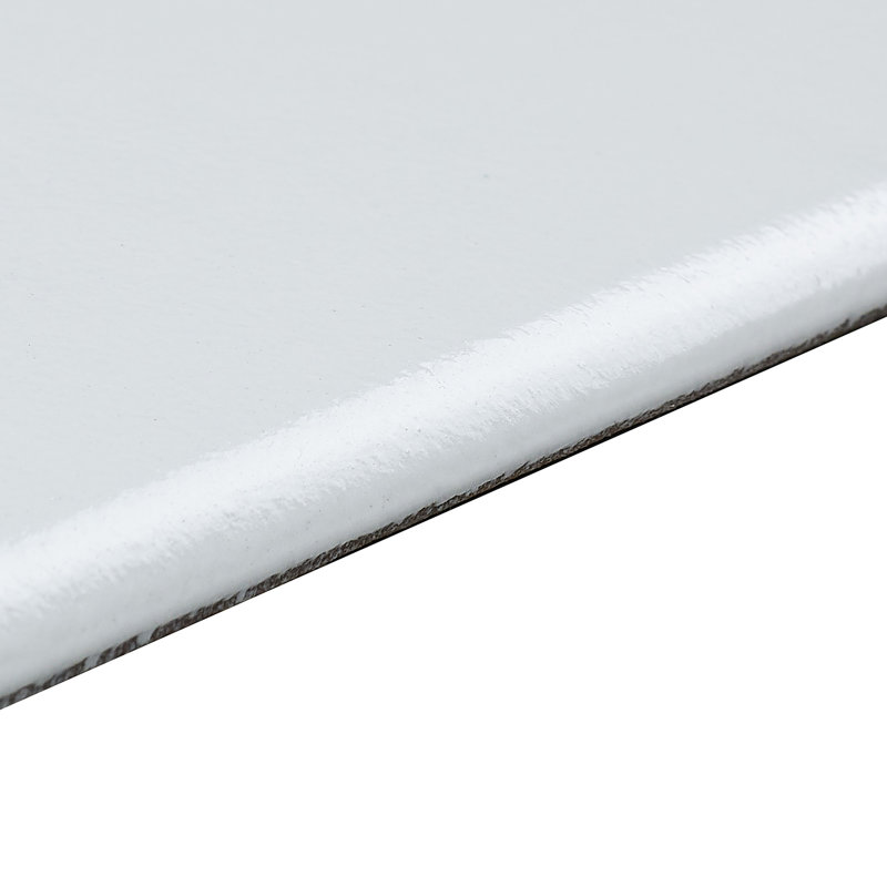 Tremont 12'' L x 3'' W Ceramic Bullnose Tile Trim, Rainier