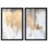 «Tranquility pair art», ensemble de 2 panneaux par Shadowbox 