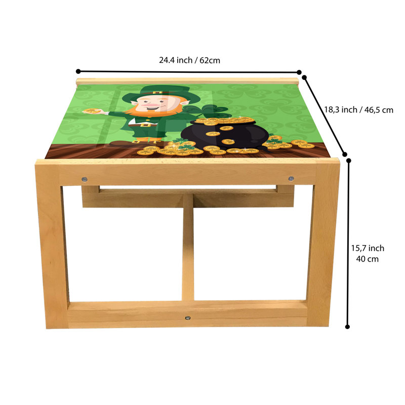 Janae Sled Coffee Table, 62cm H x 46cm W x 40cm D