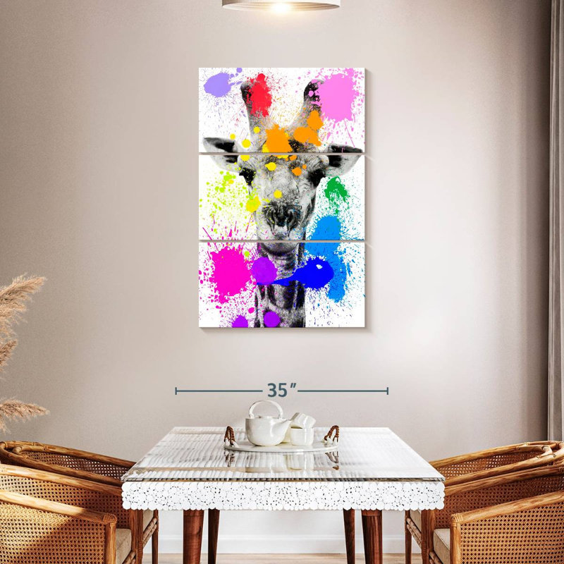 Brampt Safari Splash Giraffe, 45" H x 28" W