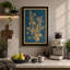 Golden Study Botanical - Wrapped Canvas-459539072-459539135