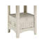 Table de salle à manger à hauteur de comptoir 1Pc avec rallonge et base de rangement-1829877342