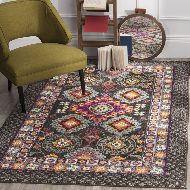 Topsfield Oriental Area Rug, Rectangle 122 x 170 cm
