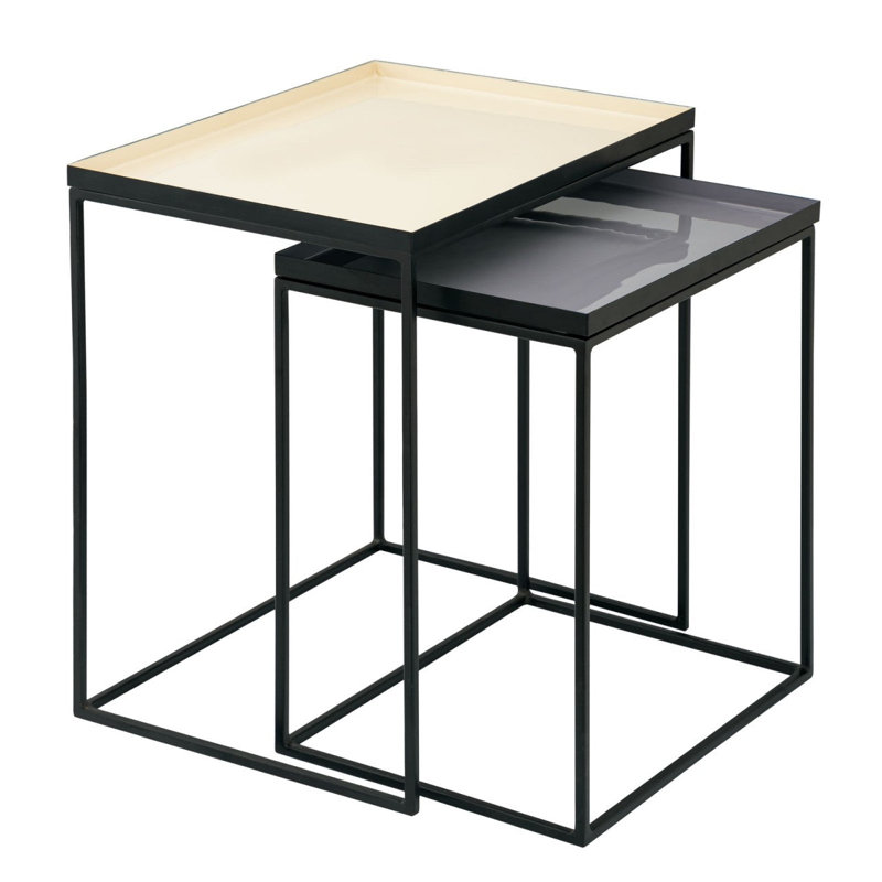 Evelien Frame Nesting Tables, Beige