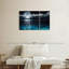 Ensemble de 3 pièces romantique pleine lune sur toile-1128388243