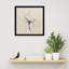 Modern Vintage Floral I Indigo By Everlean Wood Framed Wall Art Print-91291496-91291501