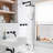 Wall Mounted Solid Brass Complete Shower System With Tub Spout And 3-Cross Handles-118309409
