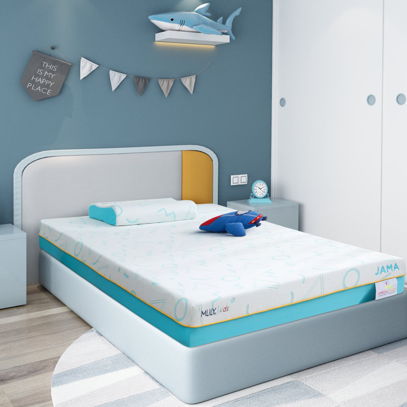 Kids 5" and 7" Gel Memory Foam Mattress, Twin, 7"