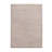 Evvie White and Natural Square End Table