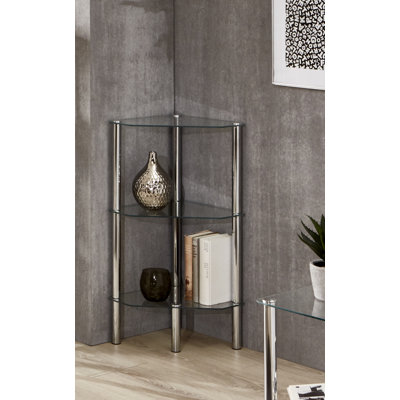 , Chrome Suni bookcase