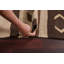 , Tapis rectangulaire tribal à teinture naturelle kilim 5 pi 1 po x 6 pi 9 po