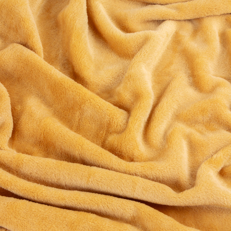 Harrow Furn Throw, Yellow