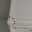 Buffet blanc avec tiroirs à motif crocodile blanc 62,99