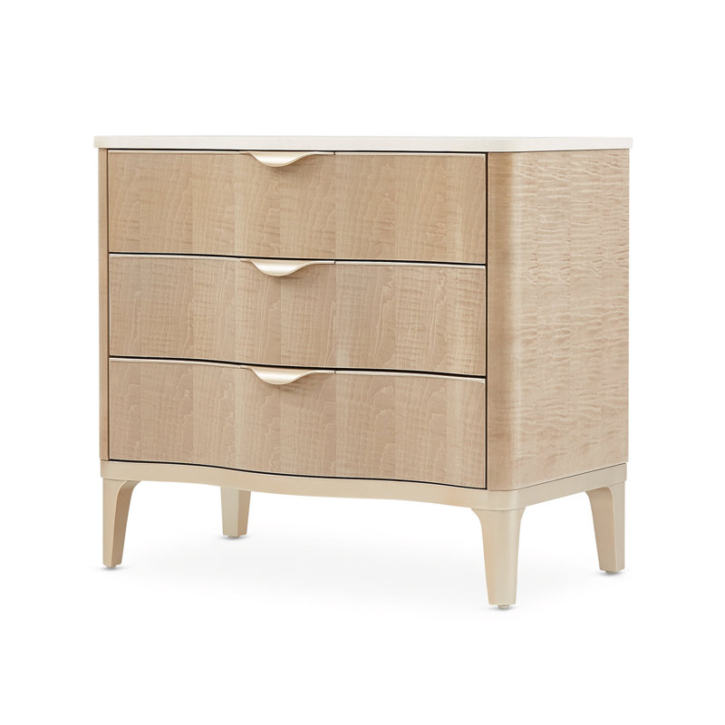 Malibu Crest Upholstered Standard 5 Piece Bedroom Set, California King