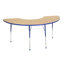 Table d'activité demi-lune 36 "x 72" avec pieds réglables-39310949-99075976