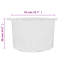 Laundry Basket with Handles-442502972