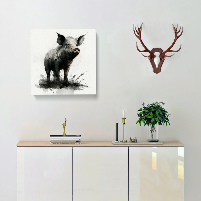 Modern Wall Art - Wrapped Canvas, 50cm H x 50cm W x 3cm D