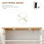 Armoire pour micro-ondes avec tablettes réglables, grand garde-manger et huche de cuisine