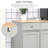 Sideboard Buffet Cabinet With Drawers,Kitchen Cabinet,Coffee Bar Cabinet With Rubberwood Top And Adjustable Shelves For Living Room,Kitchen