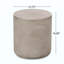 Table d'appoint d'extérieur en béton léger